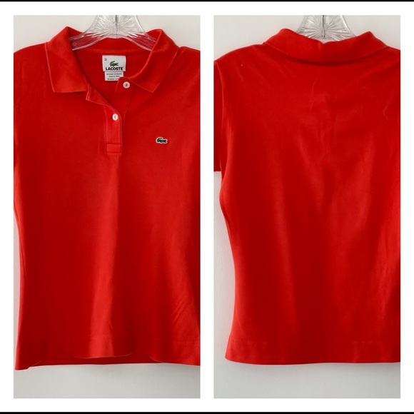 Lacoste tapered fit classic pique polo - Picture 7 of 8